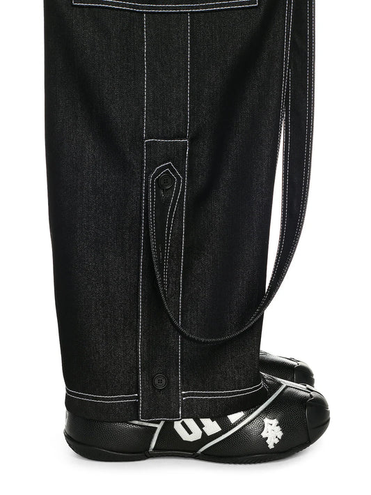 black "the ball" sneakers