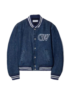 Qw Full Denim Varsity