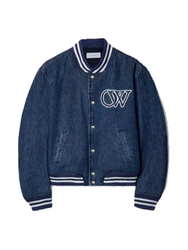 Qw Full Denim Varsity