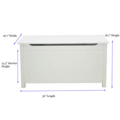 Parker Designer Cat Litter Box Enclosure – Hidden, Dog-Proof Pet Furniture with Lid, Elegant & Odor-Contained for Large Cats, White