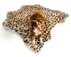 Paw Brands PupRug™ Animal Print Memory Foam Dog Bed