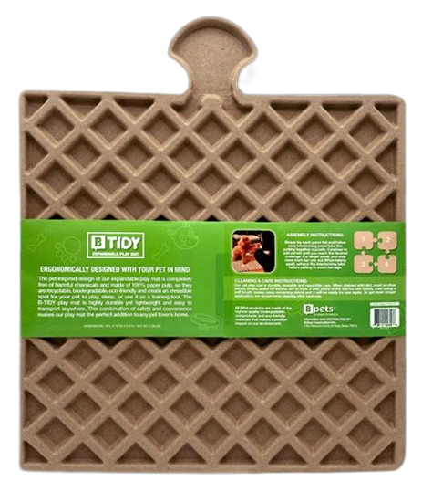 Eco Expandable Pet Play Mat – Bulk Box of 16 Sets | 100% Paper Pulp