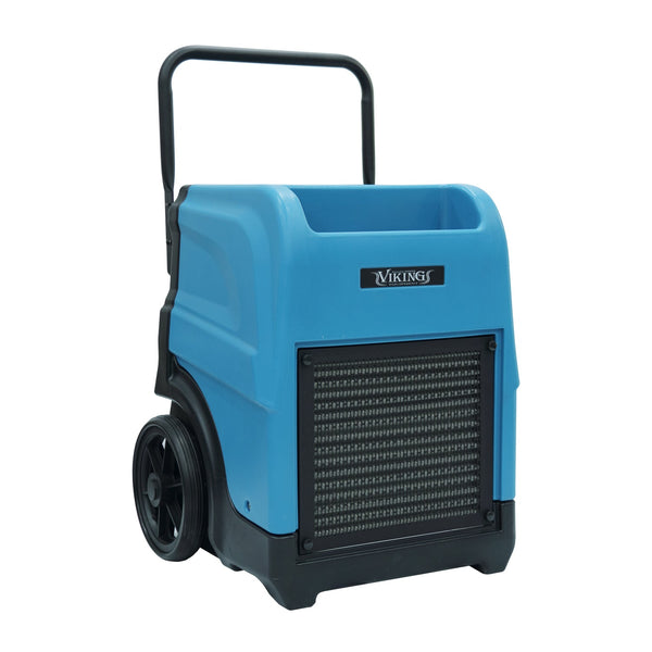XPOWER XD-130Li 125-Pint Bluetooth LGR Commercial Dehumidifier with Auto Purge Pump, Hose, Handle and Wheels for Water Damage Restoration, Clean-up Flood, Basement, Mold, Mildew