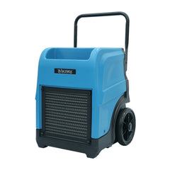 XPOWER XD-130Li 125-Pint Bluetooth LGR Commercial Dehumidifier with Auto Purge Pump, Hose, Handle and Wheels for Water Damage Restoration, Clean-up Flood, Basement, Mold, Mildew
