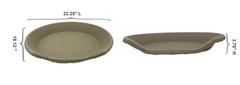Eco Pet Bed – Bulk Box of 50 | 100% Biodegradable Paper Pulp