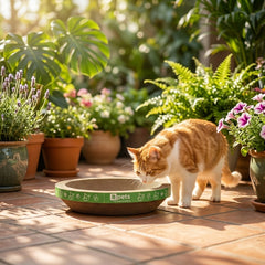 Round Cat Scratcher – Sturdy, Natural Cardboard, Safe for Claws, Protects Furniture, Supports Active Play and Long naps.