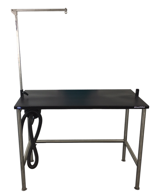 Groomer's Best Stationary Grooming Table w/ Grooming Arm (ADA Compliant)