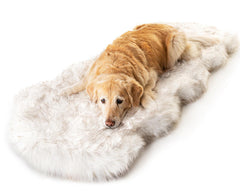 Paw Brands PupRug™ Runner Faux Fur Memory Foam Dog Bed