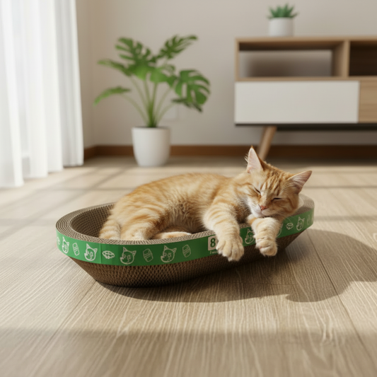 Cat  Scratcher Oval Pad - 20 Pack Box