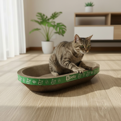 Cat  Scratcher Oval Pad - 20 Pack Box