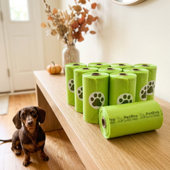 Dog Waste Bags – 10 Rolls (120 Count), Ultra Thick & Unscented