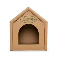 Cardboard Cat House – Small, Cozy Hideaway & Scratching Playhouse