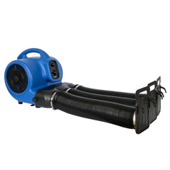 XPOWER X-430TF+MDK Professional 3 Speed Pet Grooming Dog Cage Dryer with Multi Drying Hose Kit, Timer & Filters