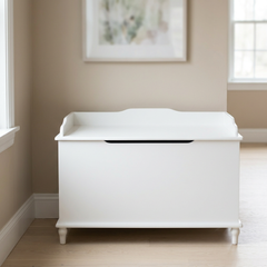 Designer Cat Litter Cabinet – Concealed Litter & Dog-Proof, White Jumbo