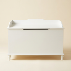 Designer Cat Litter Cabinet – Concealed Litter & Dog-Proof, White Jumbo