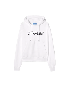 White Big Bookish Skate Hoodie