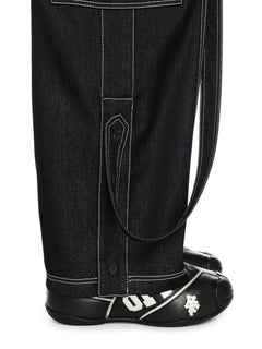 black "the ball" sneakers