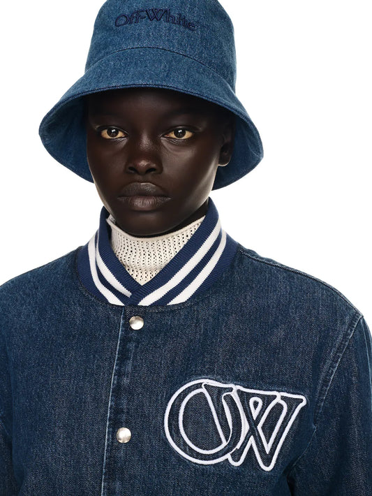 Qw Full Denim Varsity
